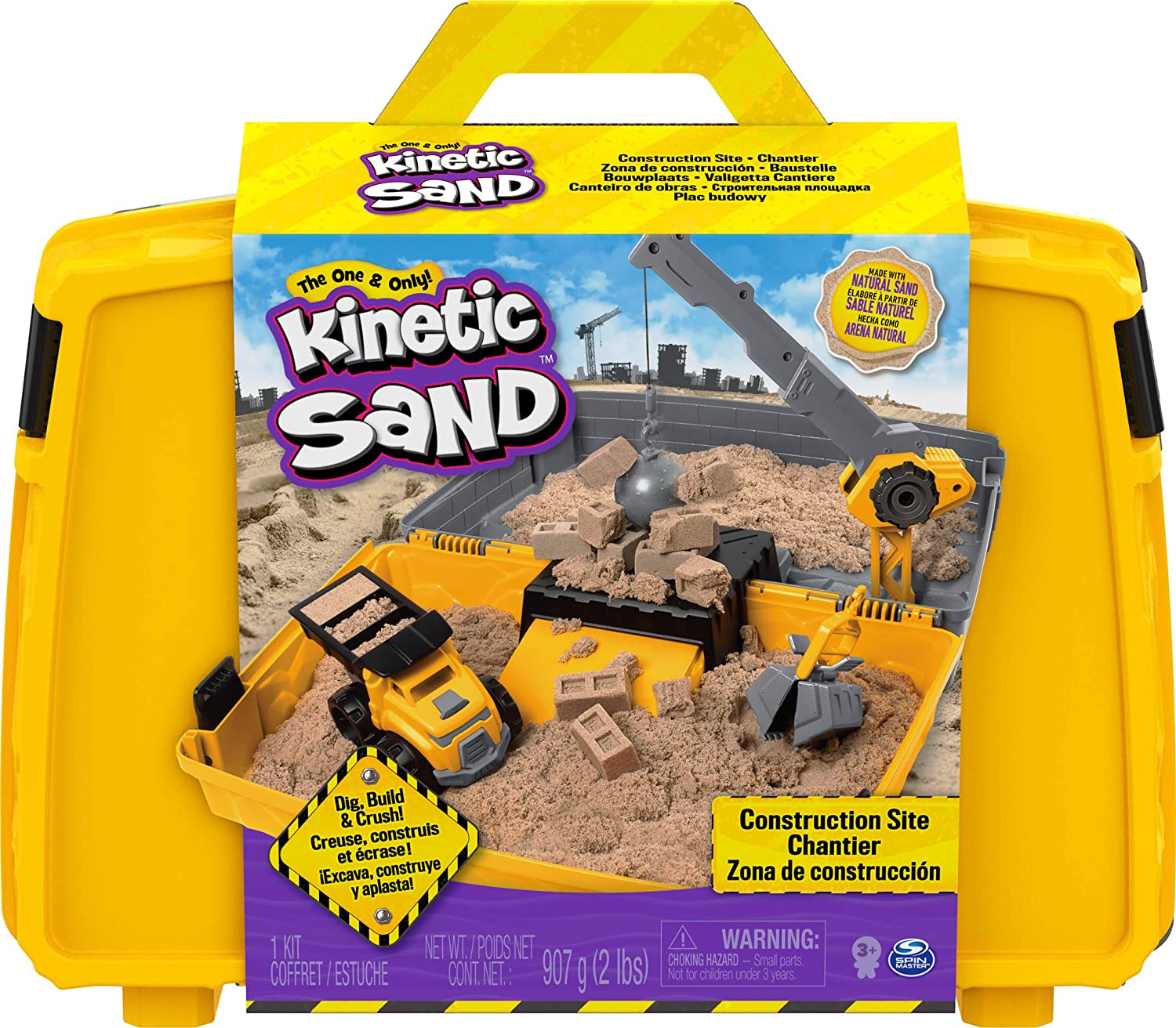 Kinetic Sand Construction Site