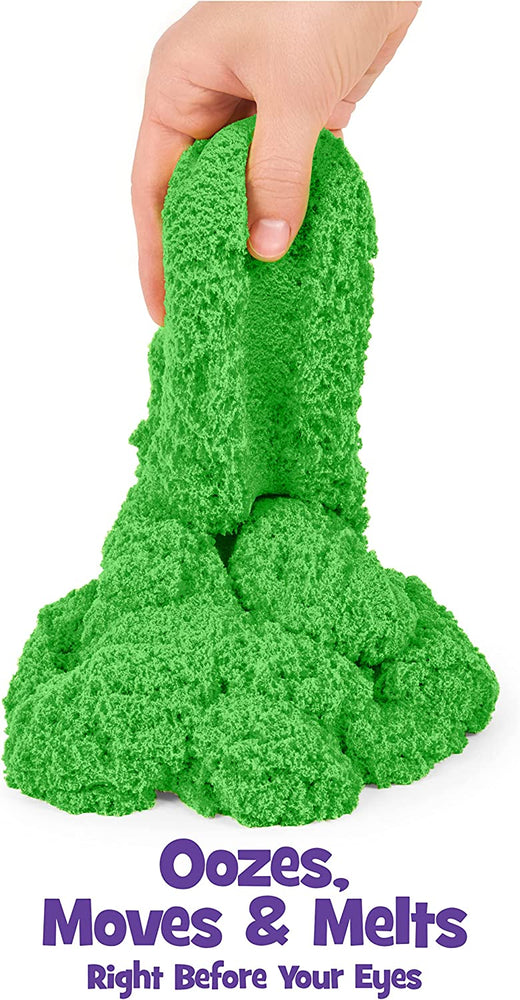 Kinetic Sand The Original Moldable Sensory Play Sand Green 2 Pounds