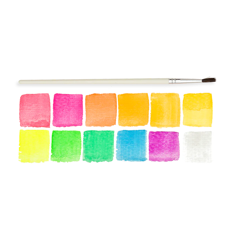 Ooly Chroma Blends Neon Watercolor Set