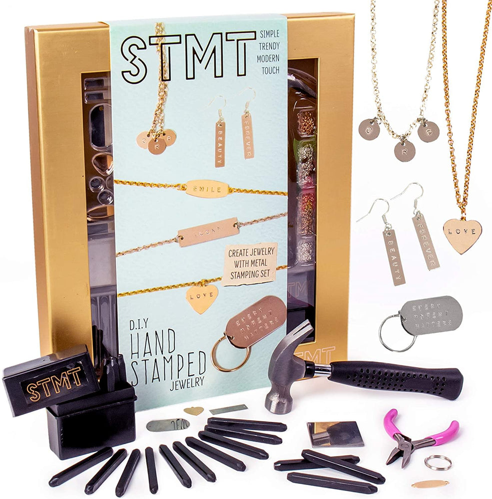 D.I.Y Bracelet / Necklace, 10 Pcs of Jewelry, Craft Kit - STMT Trendy Charm  Kit