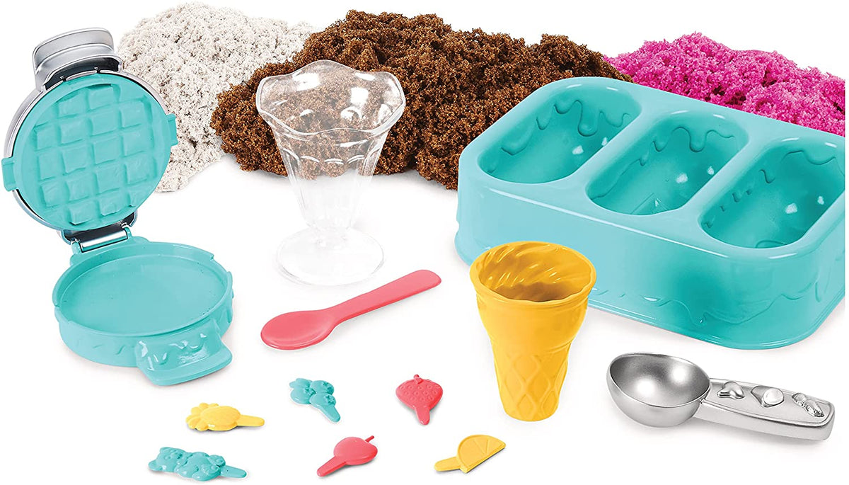 Kinetic Sand, Bake Shoppe Playset with 1lb of Kinetic Sand and 16 Tool –  Adore A Child