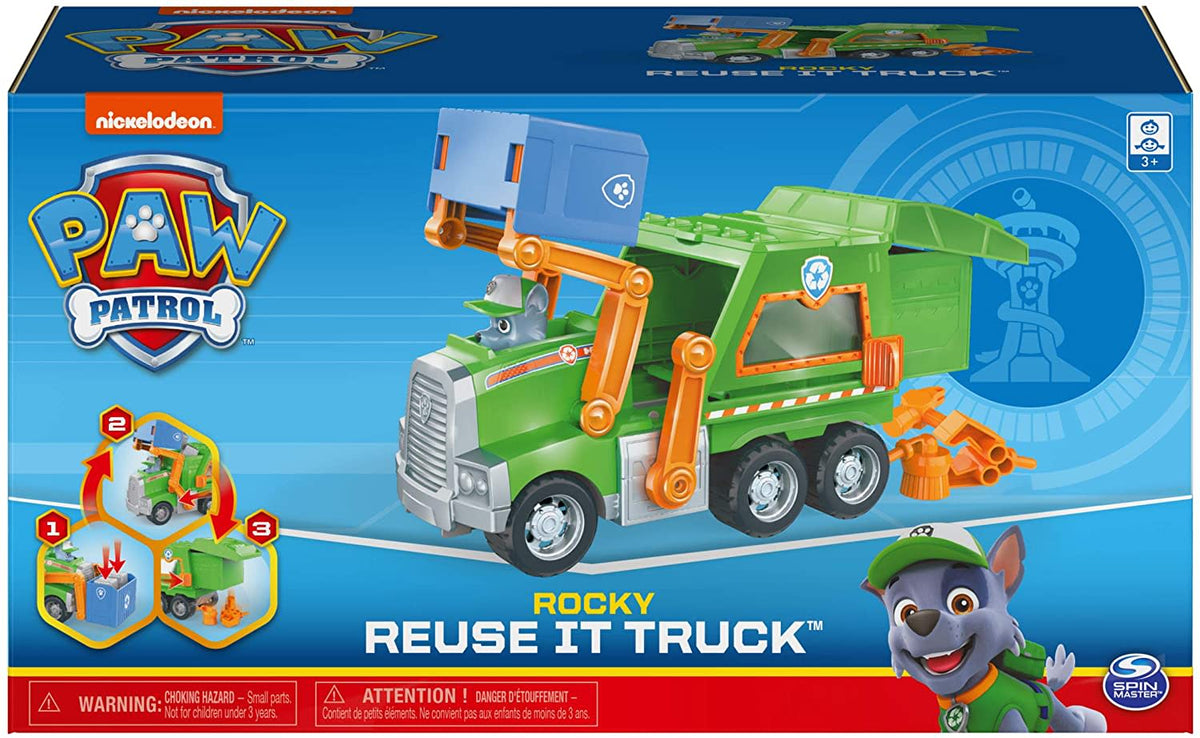 PAW Patrol Rocky's Reuse It Deluxe Truck