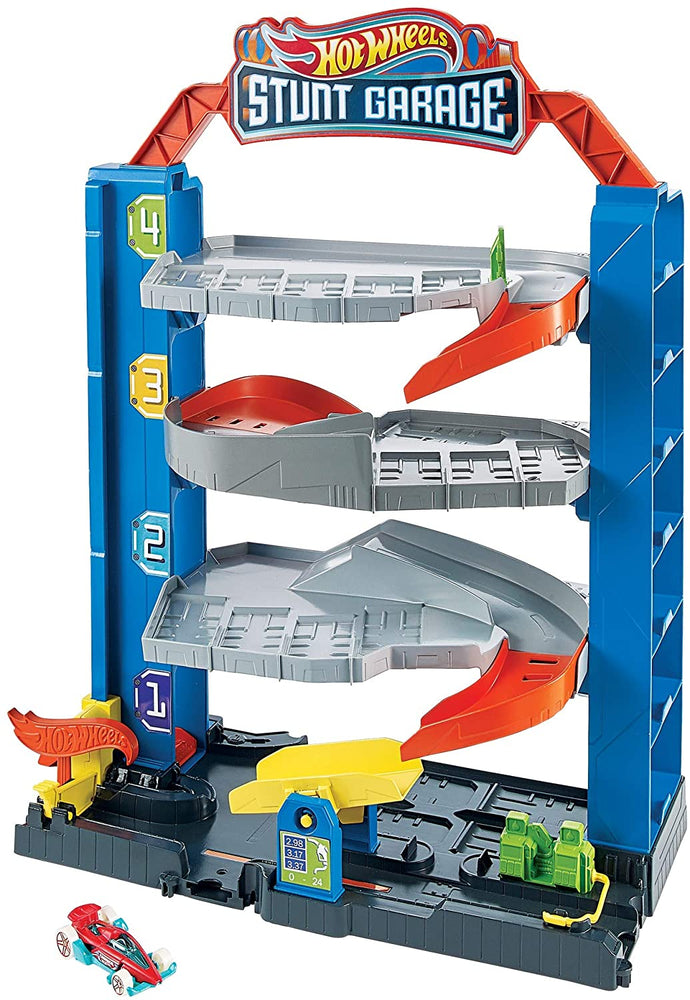 HOT WHEELS STUNT GARAGE, PLAY SET