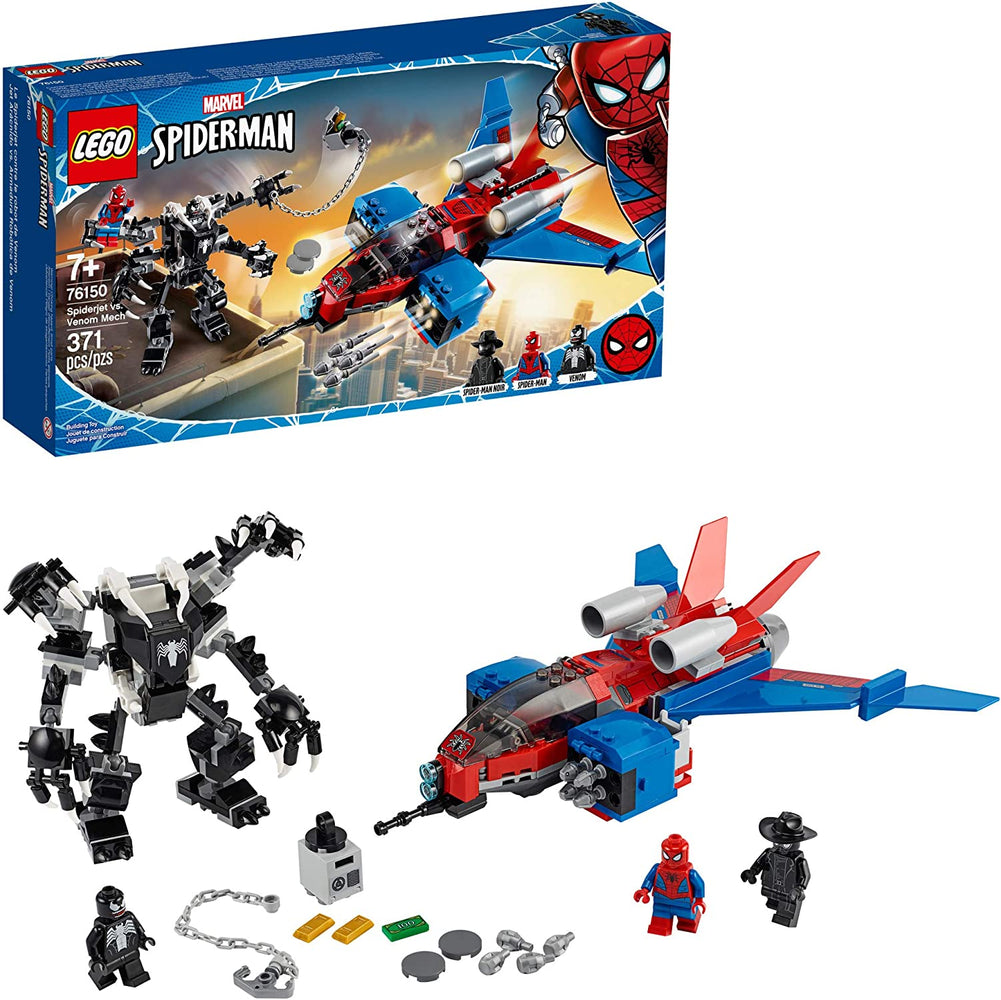 LEGO Marvel Spiderjet vs. Venom Mech