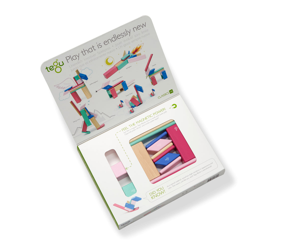 Tegu 14-Piece Set, Blossom