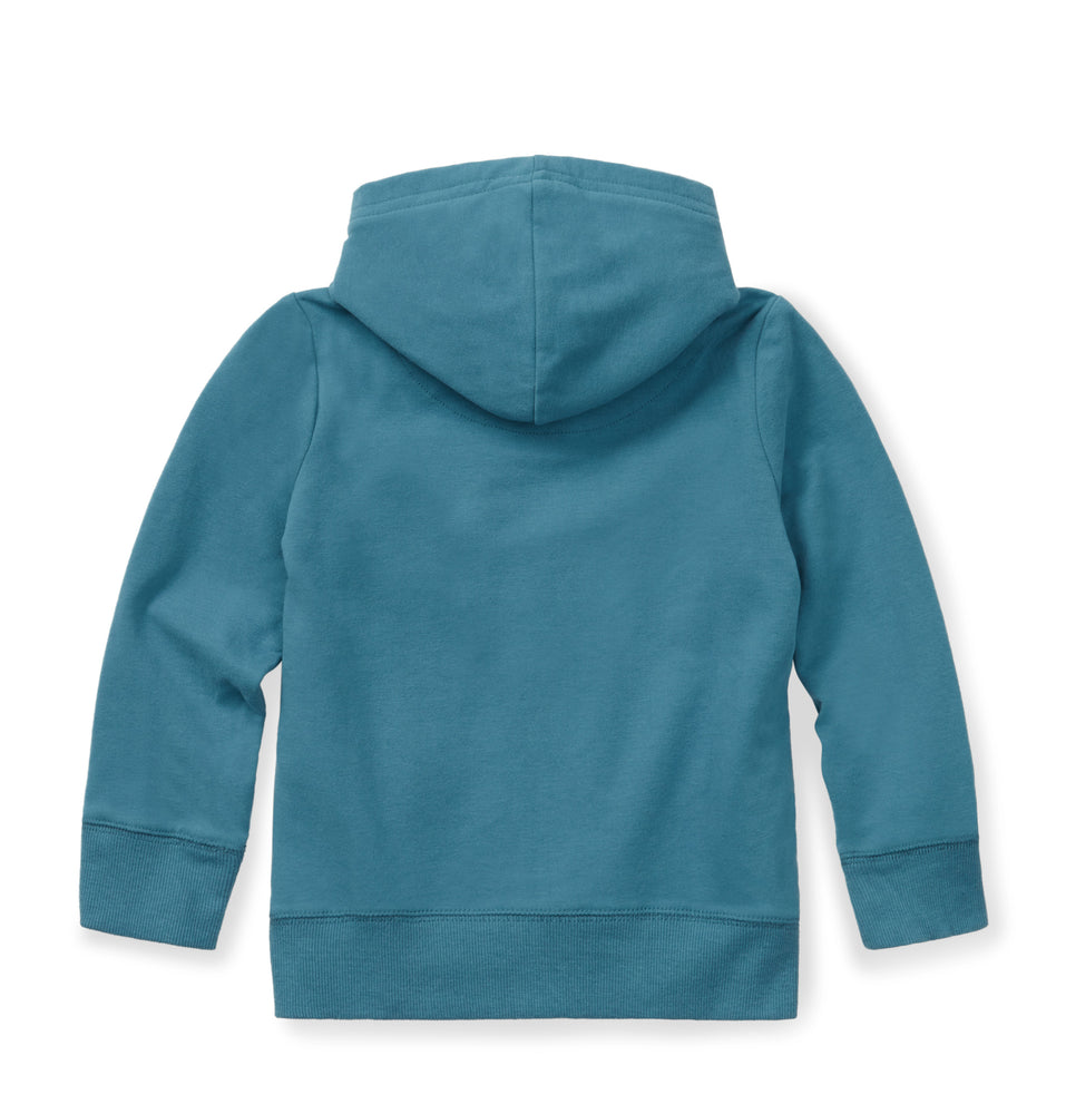 CAMP Kids’ Primary The Zip Hoodie, Slate Blue