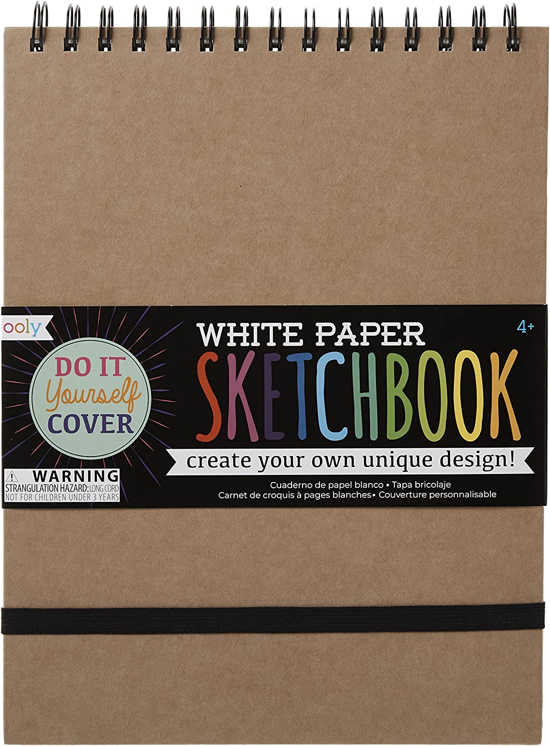 Ooly White DIY Cover Sketchbook