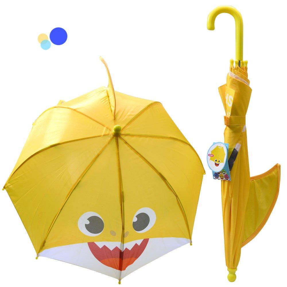 Baby Shark Yellow Umbrella with Clamshell Handle