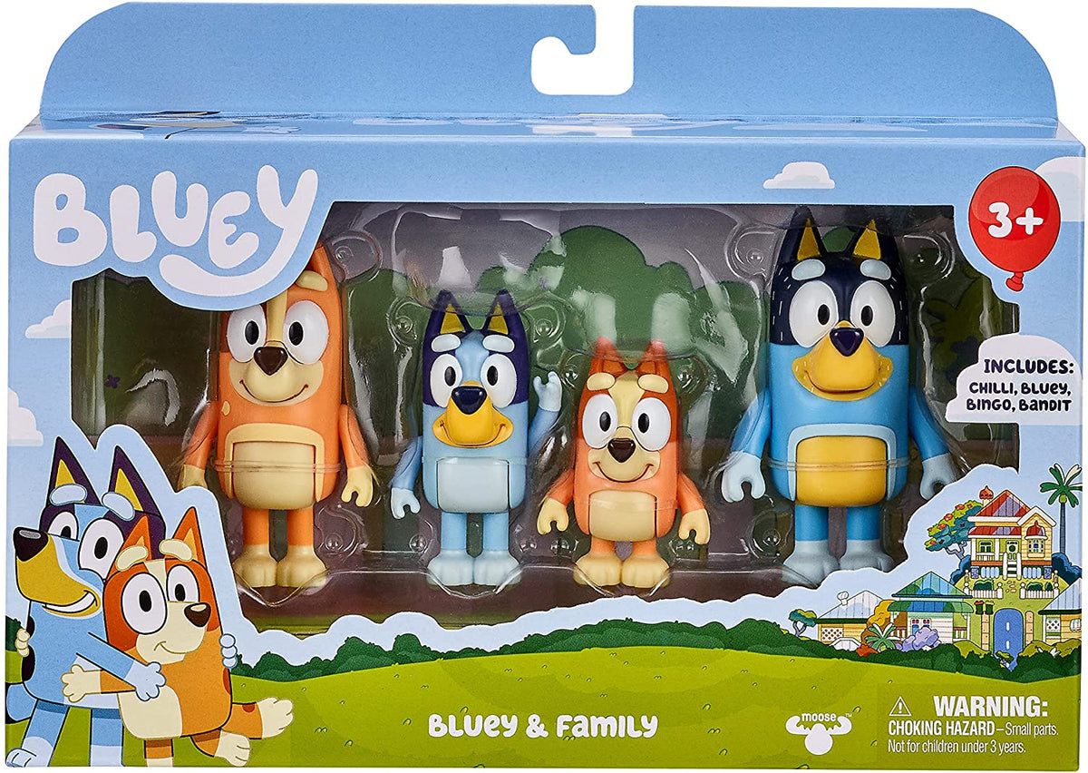 Bandai Bluey Familia 4 Pack 87461