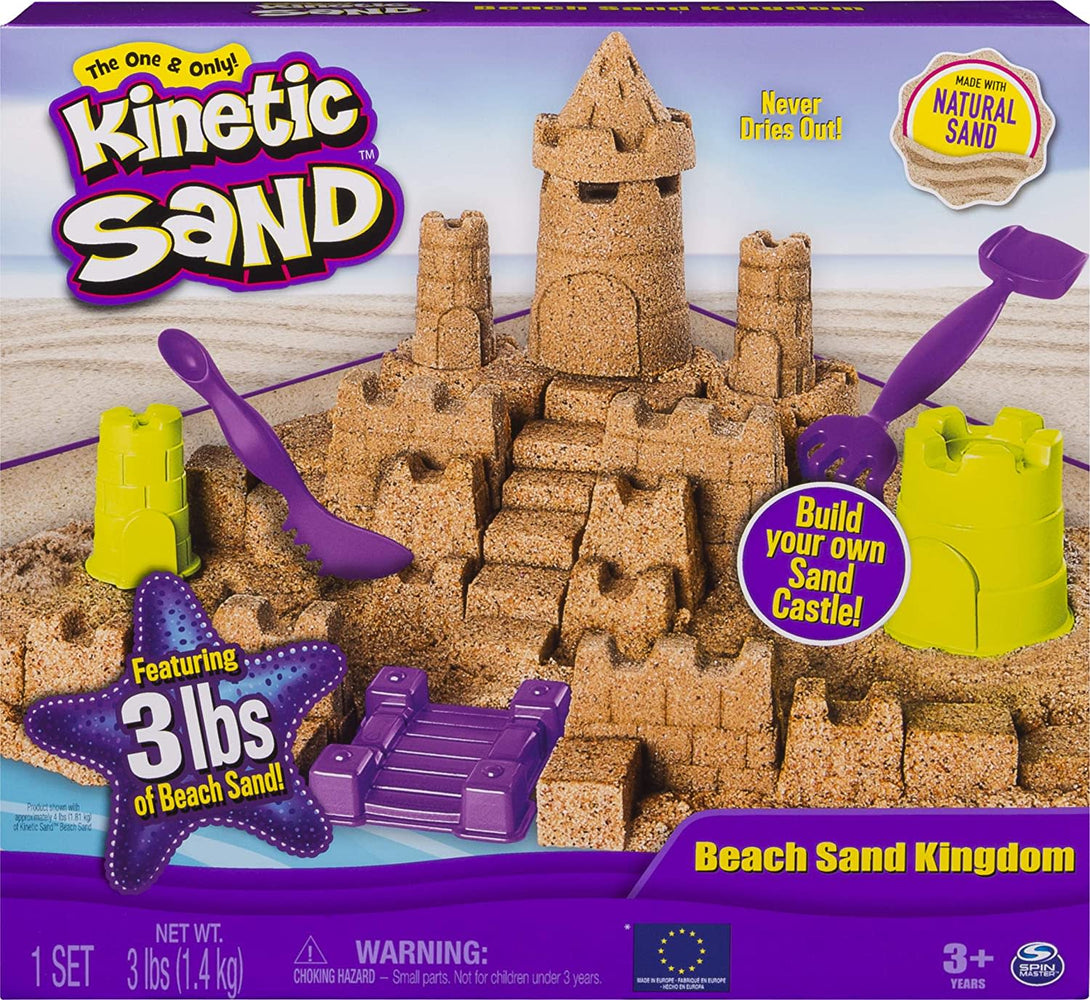 KINETIC SAND WITH 3D PRINTED MOLDS! 