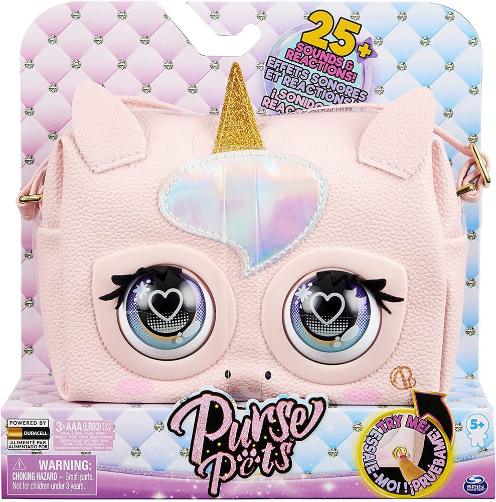 Purse Pets Glamicorn Unicorn Interactive Purse Pet