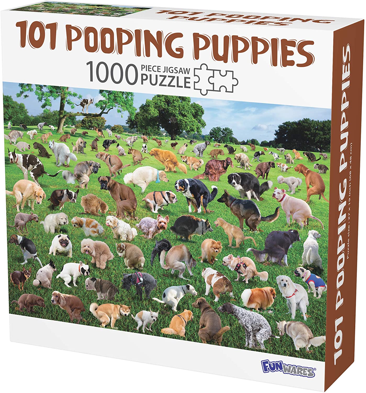 Doing Things, Puppies Prank Puzzle 300 Pieces