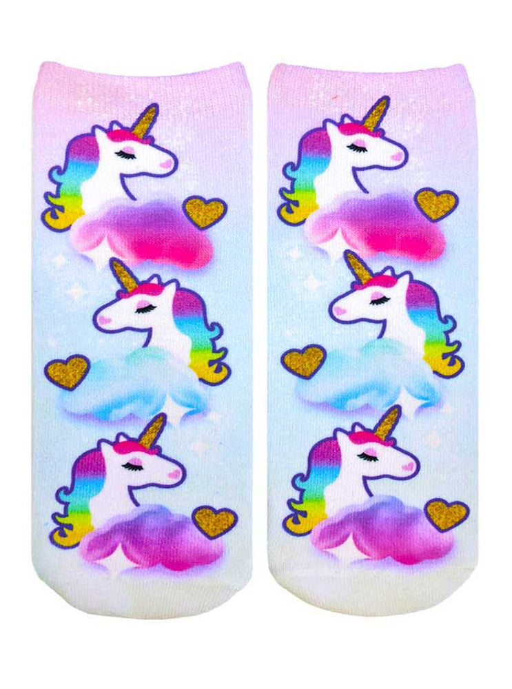 Living Royal Magical Unicorn Ankle Socks