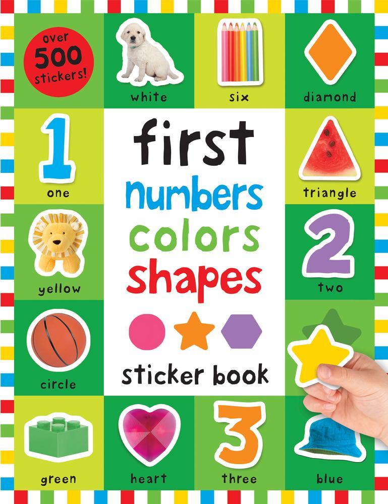 Macmillan First 100 Stickers: First Numbers, Colors, Shapes