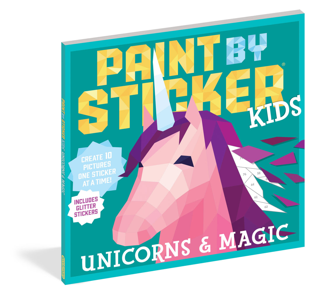 Paint by Sticker Kids: Unicorns & Magic