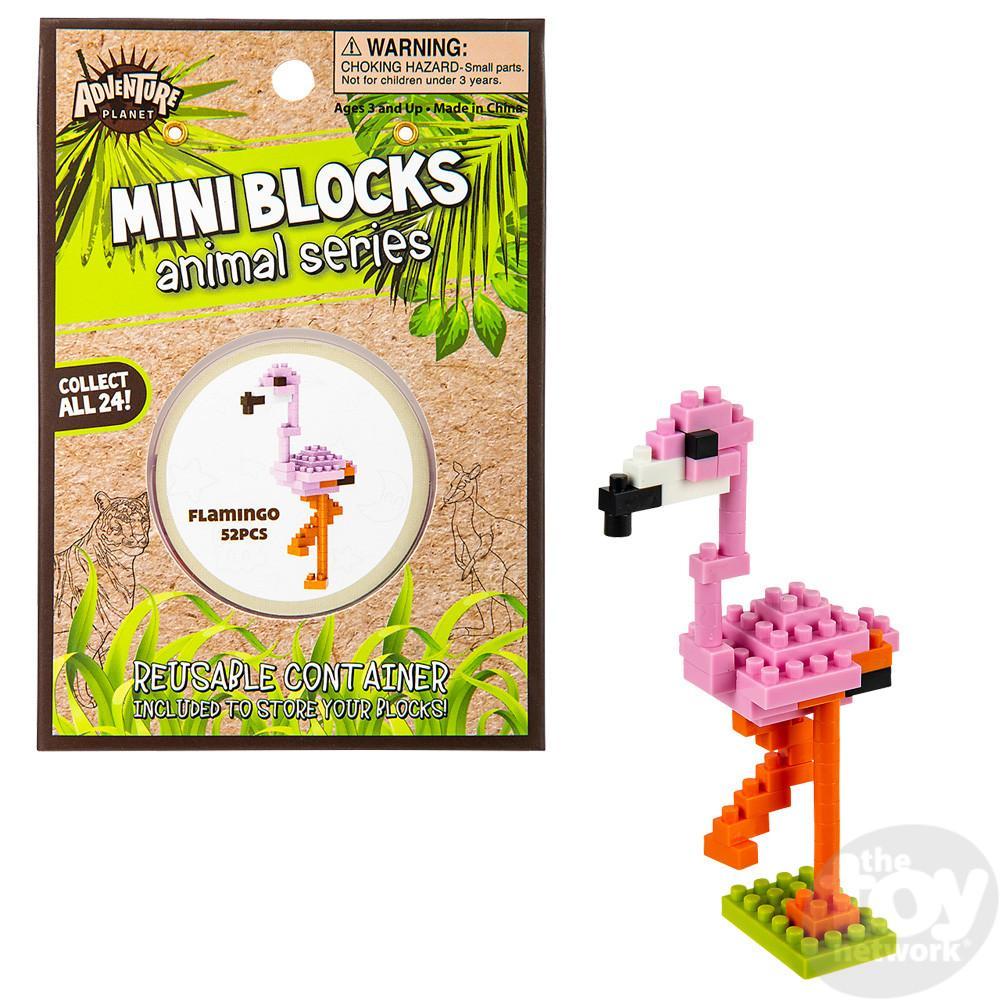 The Toy Network Mini Blocks Flamingo