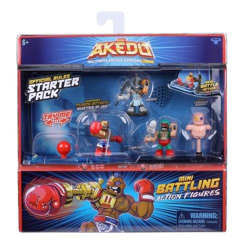 Akedo Mini Battling Action Figures Starter Pack