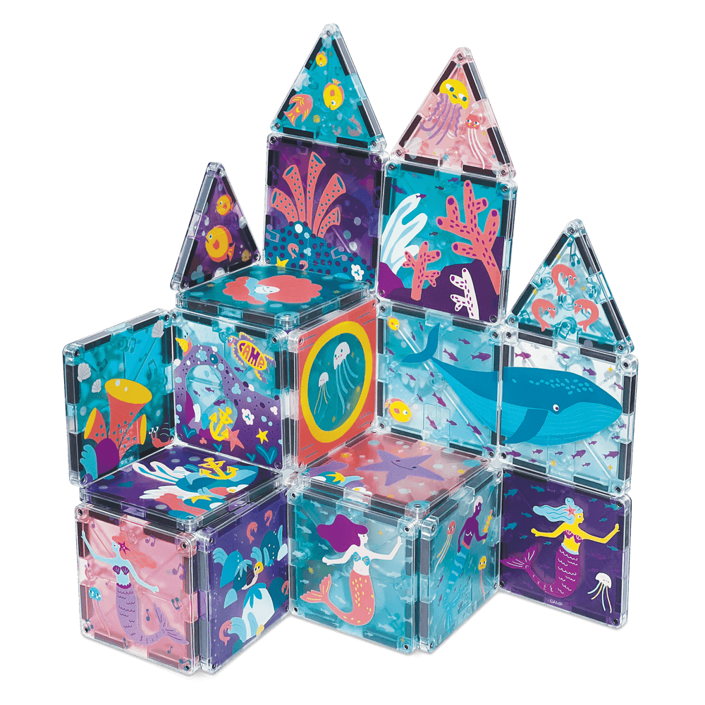 CAMP Mermaid Castle Magna-Tiles Structures Set