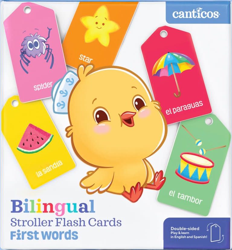 Canticos Bilingual Stroller Flash Cards: First Words