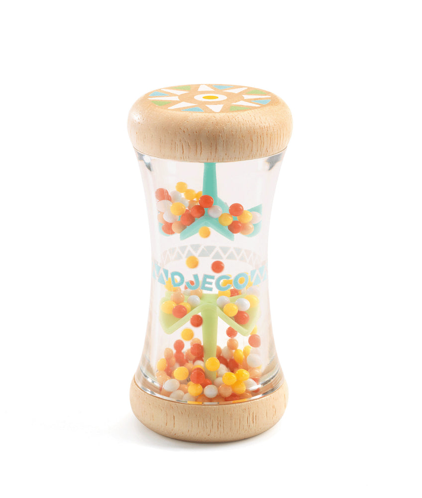 Djeco BabyPlui Wooden Rain Rattle