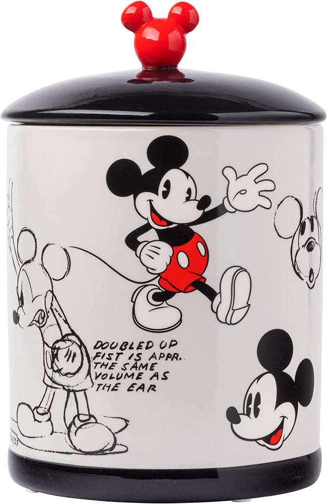 10 INCH CANISTER Mickey CERAMIC COOKIE JAR