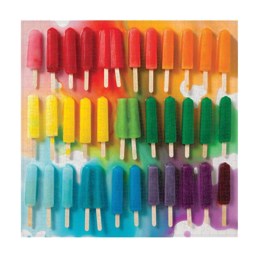 Gailison Rainbow Popsicles 500-Piece Jigsaw Puzzle