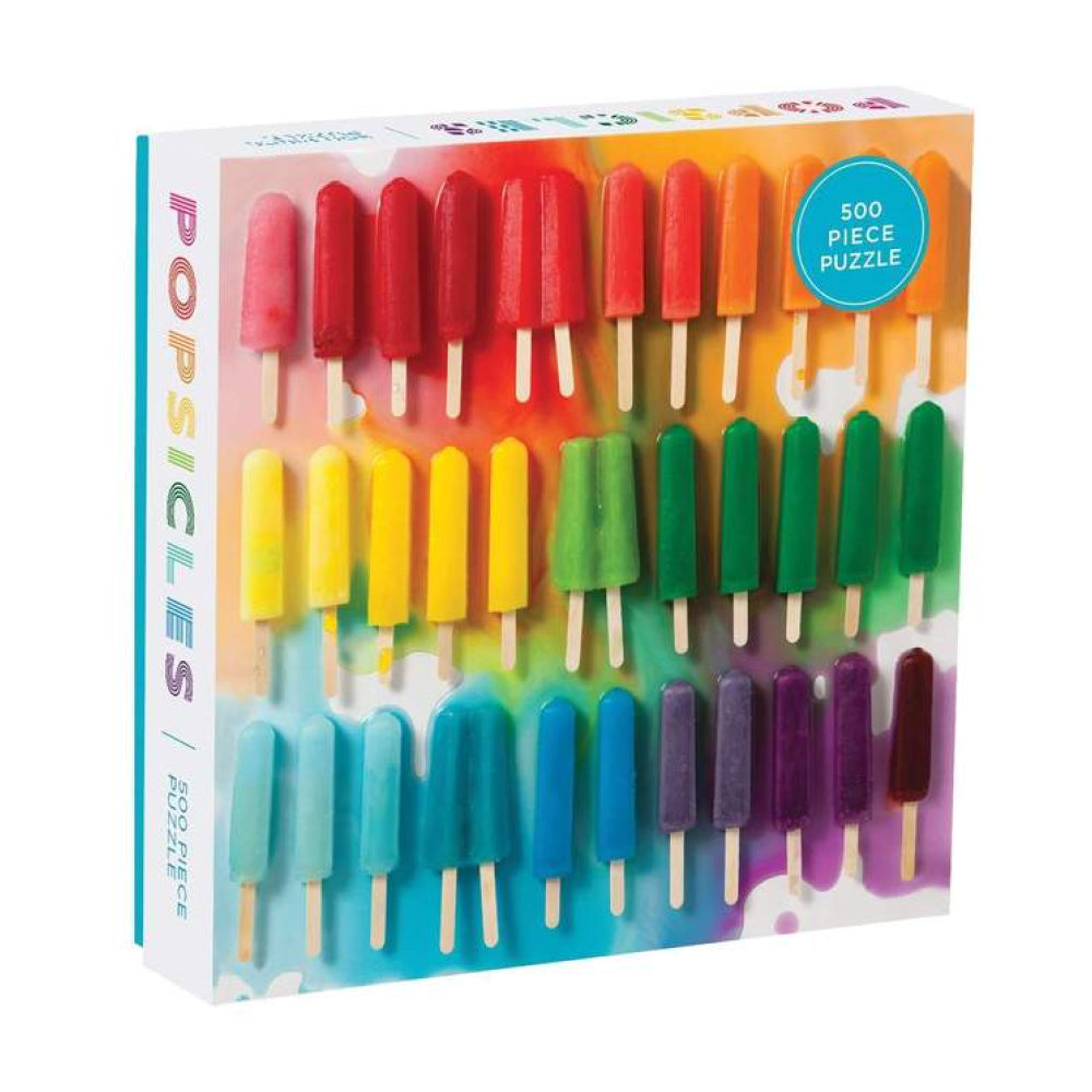 Gailison Rainbow Popsicles 500-Piece Jigsaw Puzzle