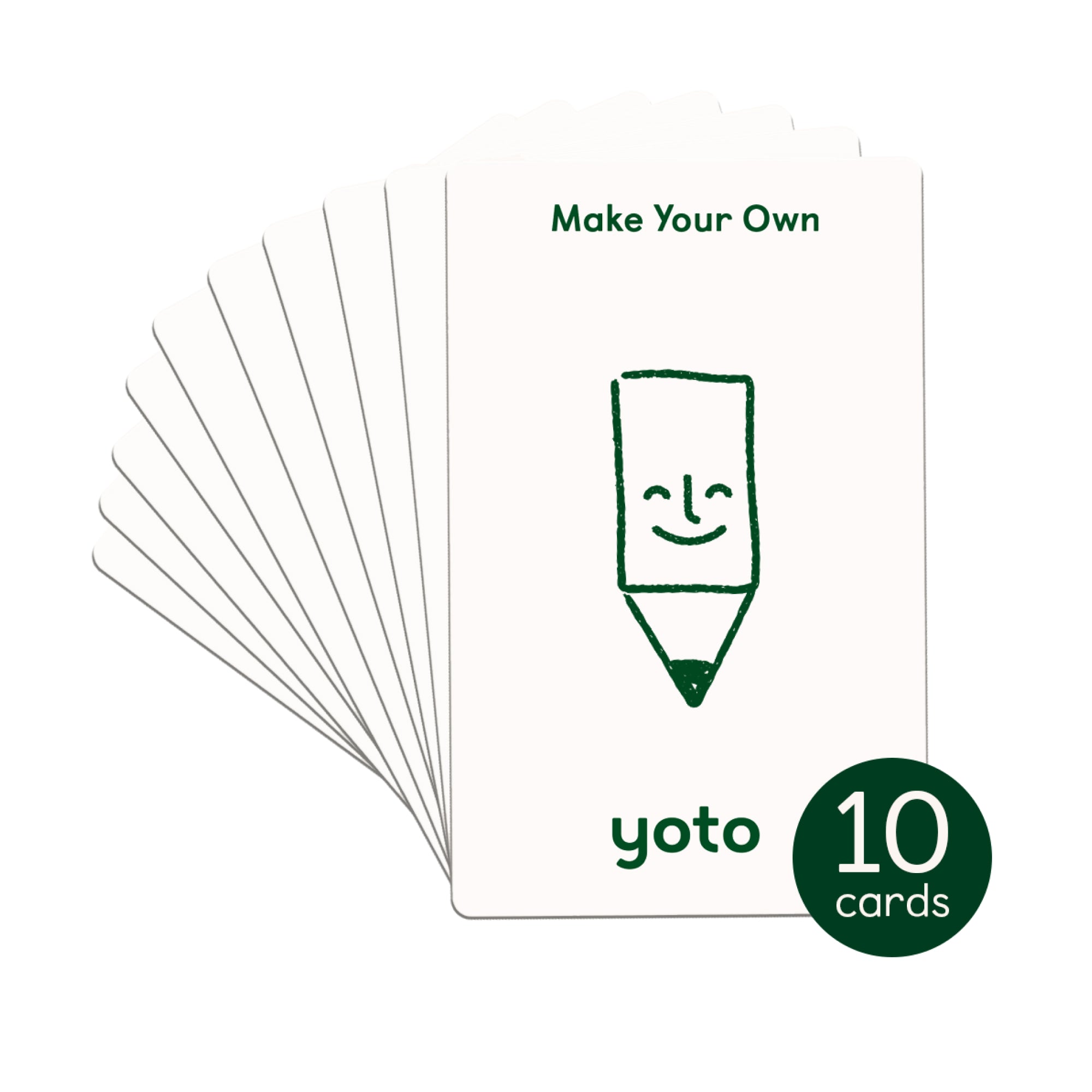 Yoto - Did you know you can make your own cards with Yoto? Just grab some  blank cards from the Yoto Library and load them up with great audio  content! Here's what