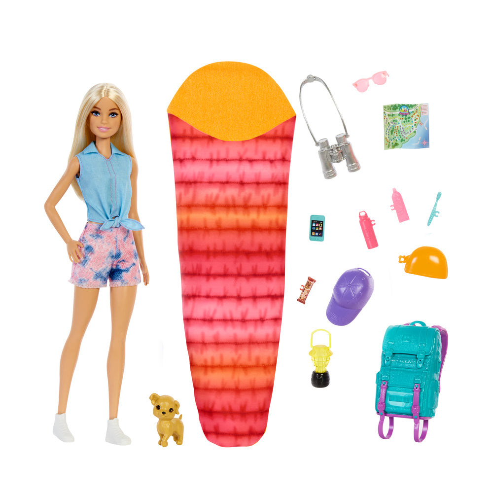 Barbie® "Malibu" Camping Doll & Accessories Playset