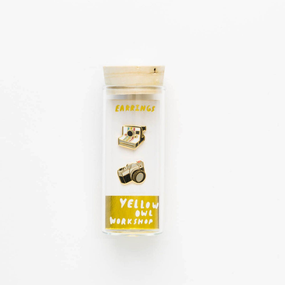 Yellow Owl Workshop Cameras Earrings