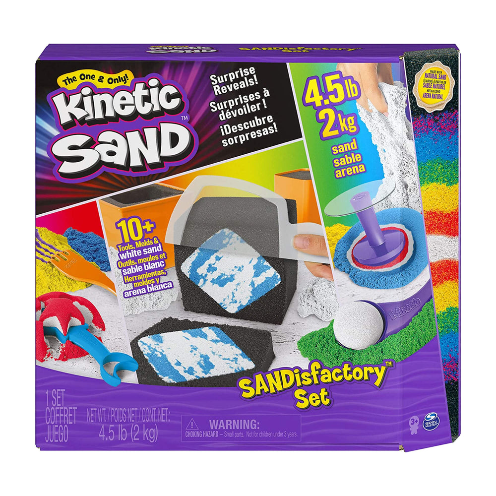 Kinetic Sand Sandisfactory Set