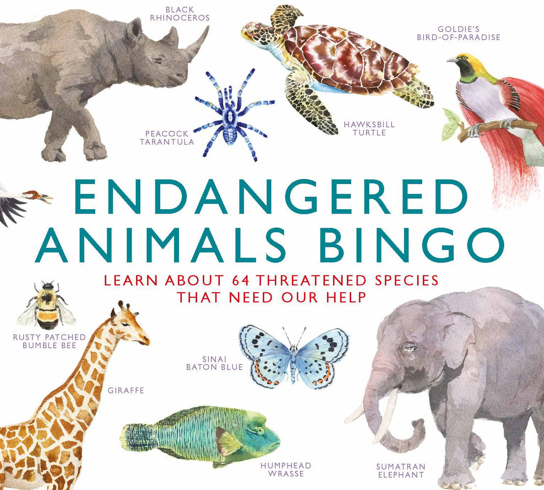 Laurence King Endangered Animals Bingo