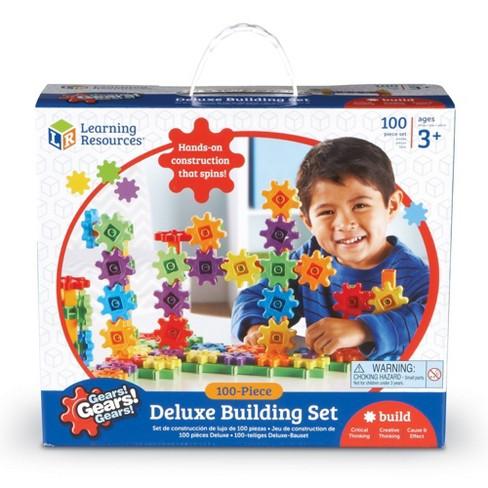 Learning Resources Gears! Gears! Gears! Deluxe 100pc Building Set