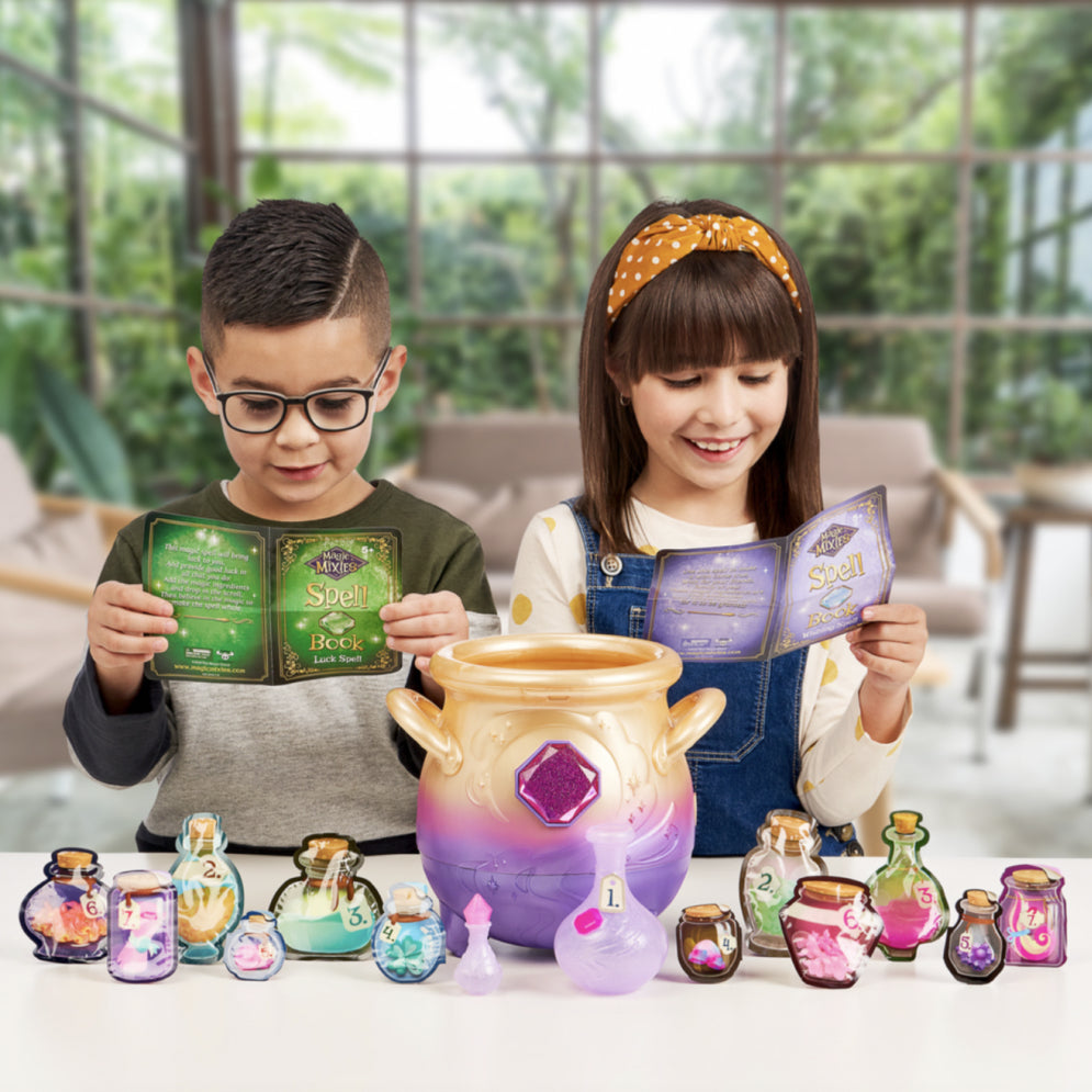 Magic Mixies Color Surprise Magic Purple Cauldron, Colors and Styles May  Vary, Ages 5+ 