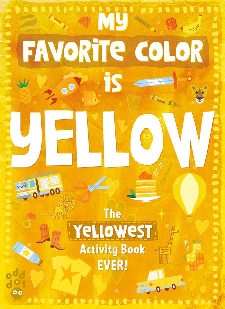 Macmillan Odd Dot My Favorite Color is Yellow Book