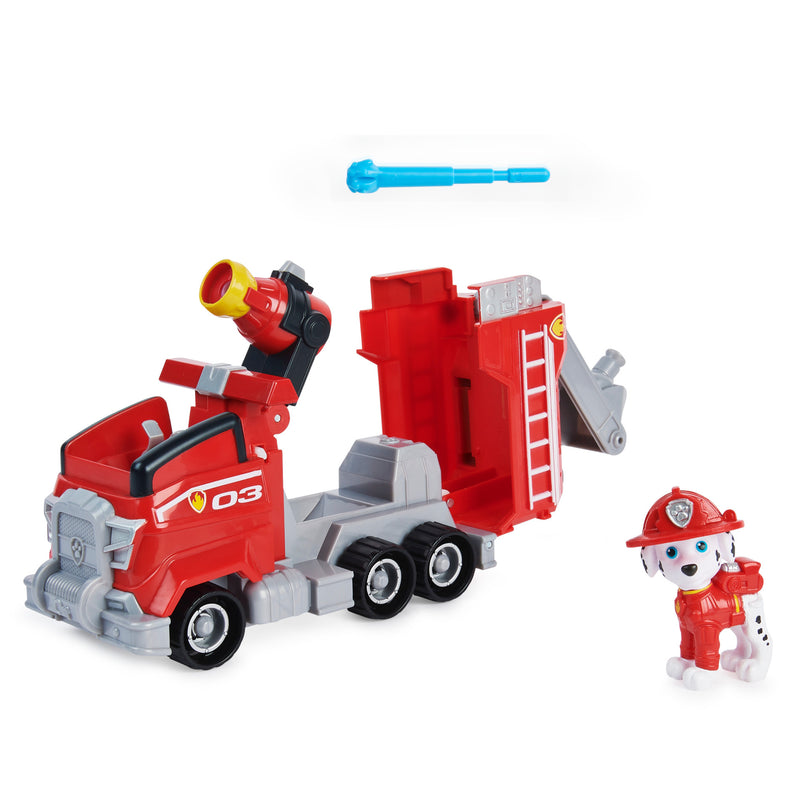 moden Blinke Tæmme PAW Patrol: The Movie Marshall Transforming Deluxe City Fire Truck | CAMP
