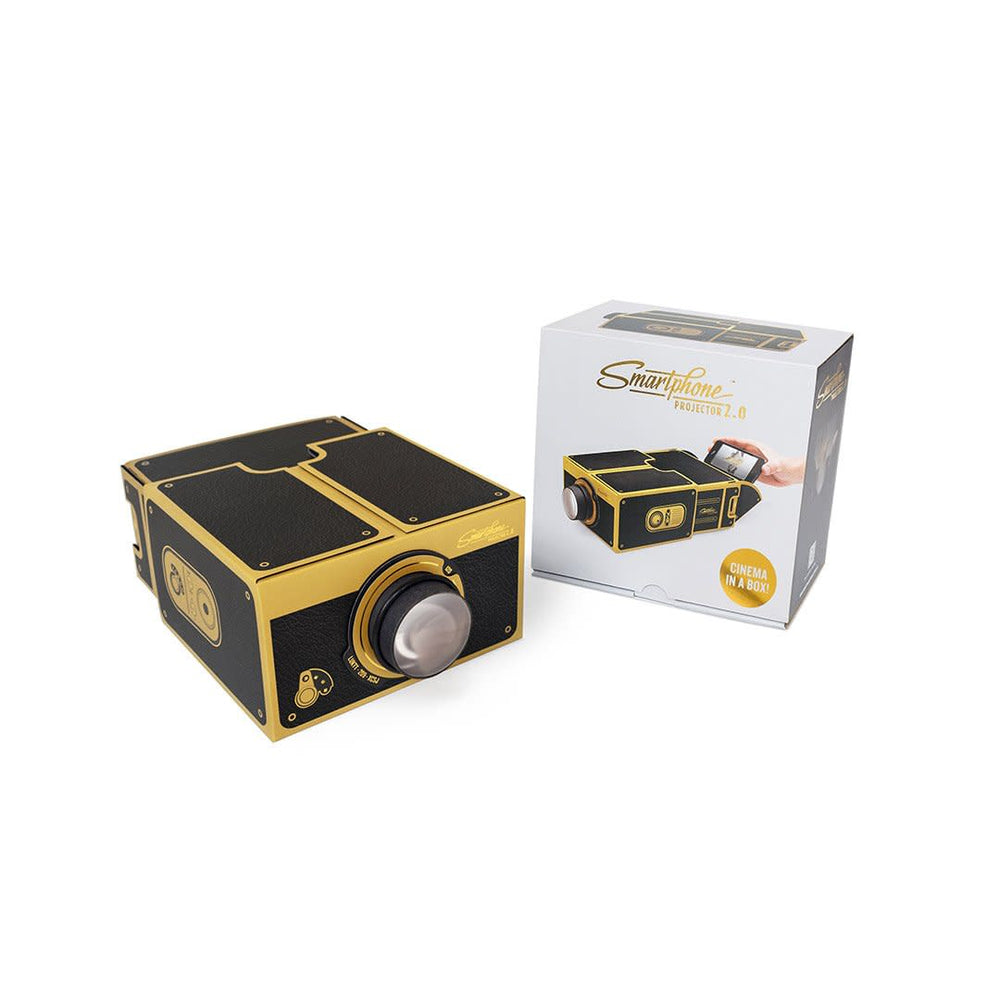 Luckies Smartphone Projector 2.0 - Black and Gold