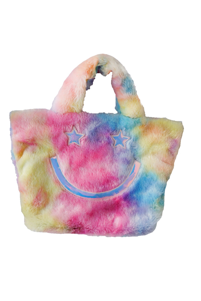 Bari Lynn Fur Smile Bag