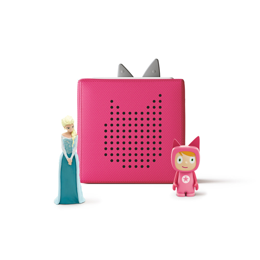 Toniebox Audio Player Starter Set – Pink (with FREE Disney's Frozen Tonie)