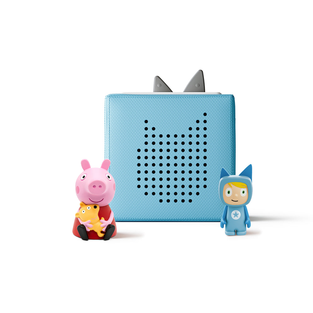 Toniebox Audio Player Starter Set - Light Blue (with FREE Peppa Pig Tonie)