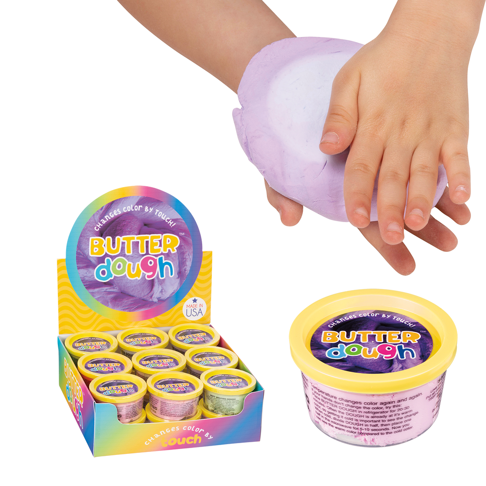 Toysmith Color Changing Butter Dough