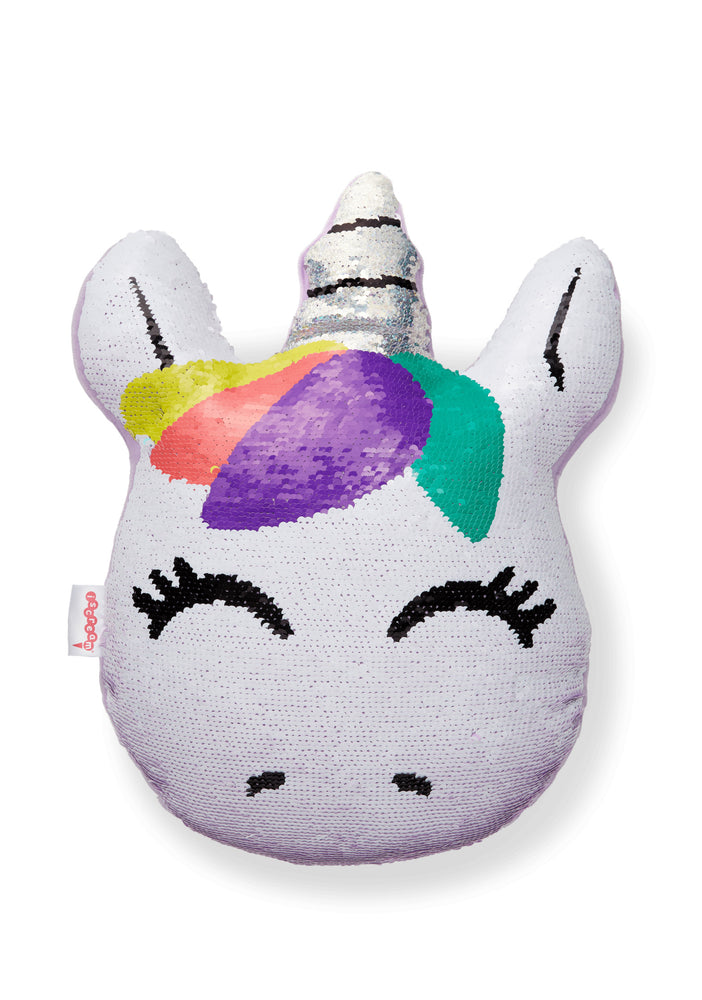 iScream Reversible Sequin Unicorn Pillow