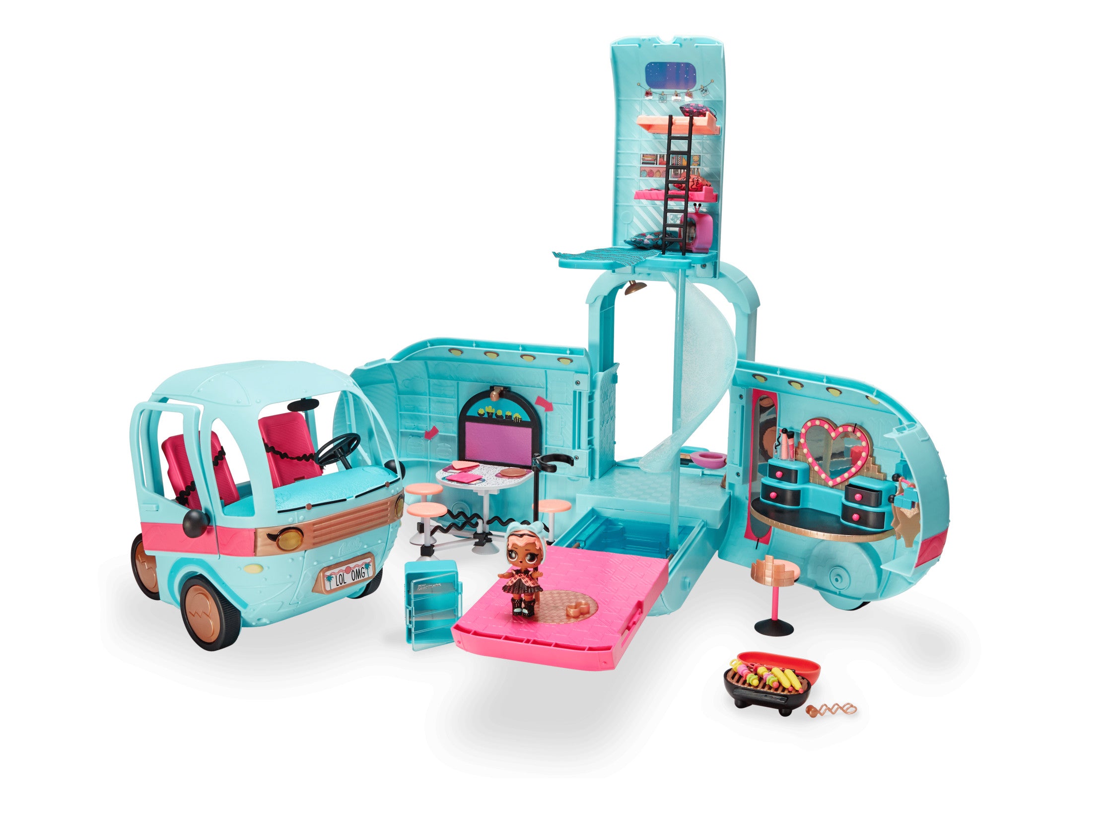 L.O.L. Surprise! 2-in-1 Glamper Fashion Camper from MGA Entertainment 