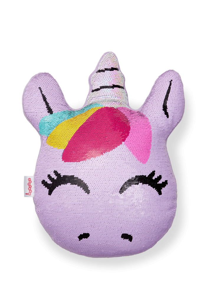 iScream Reversible Sequin Unicorn Pillow