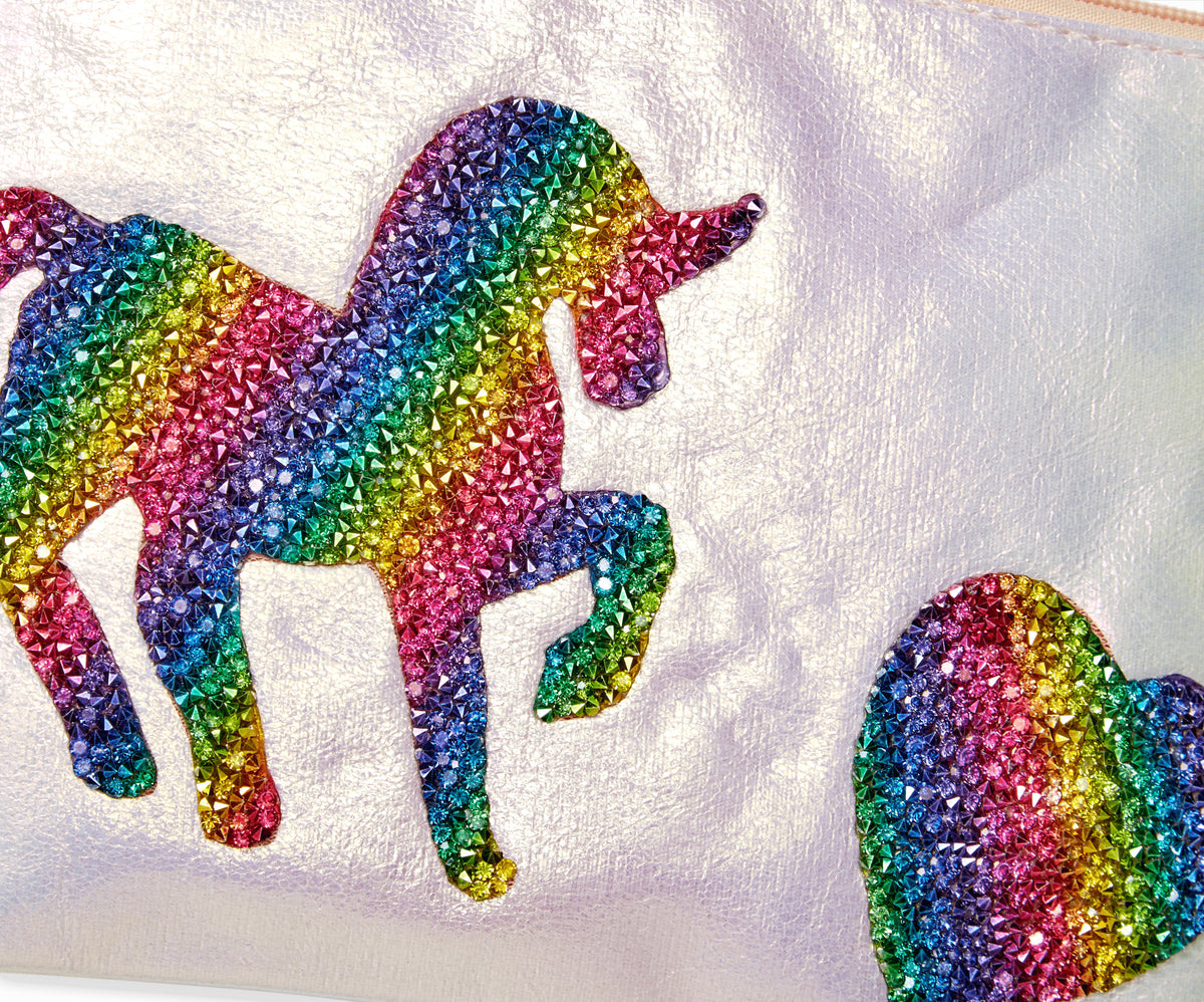 Bari Lynn Crystallized Unicorn Galaxy Bag