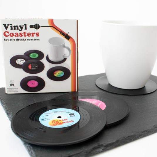 Gift Republic - Vinyl Coasters