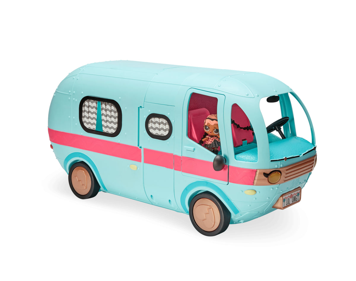  L.O.L. Surprise! 2-in-1 Glamper Fashion Camper with 55