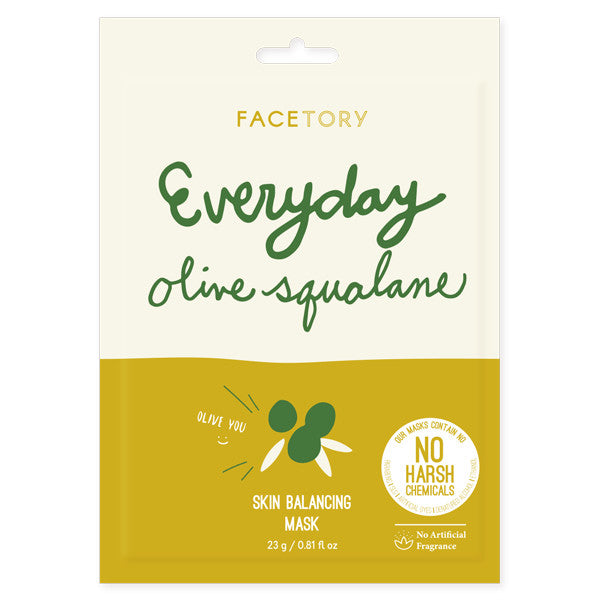 FaceTory Everyday, Olive Squalane Skin Balancing Mask