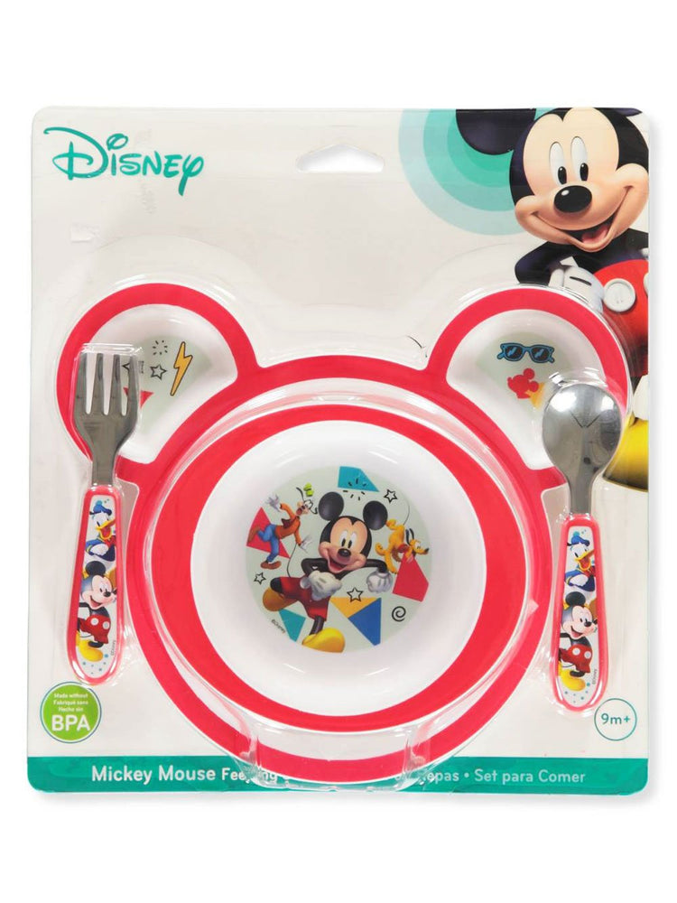 Disney Mickey Mouse 4-Piece Feeding Set