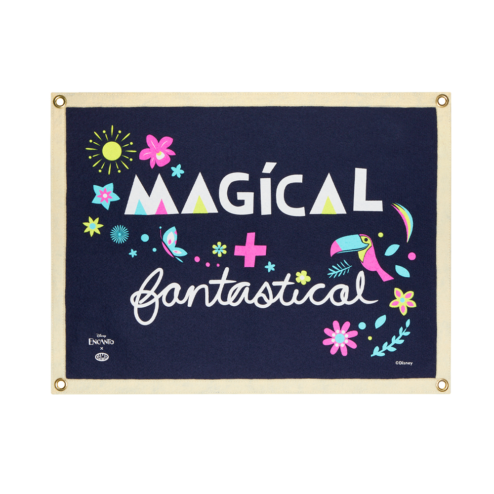 Disney Encanto x CAMP Magical Fantastical Felt Flag